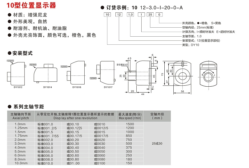 10位置顯示器尺寸圖