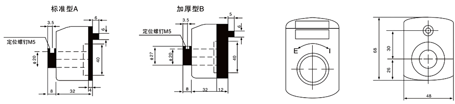  歐拓定制內(nèi)波紋手輪,背波紋手輪,橢圓拉手,膠木拉手,方形拉手